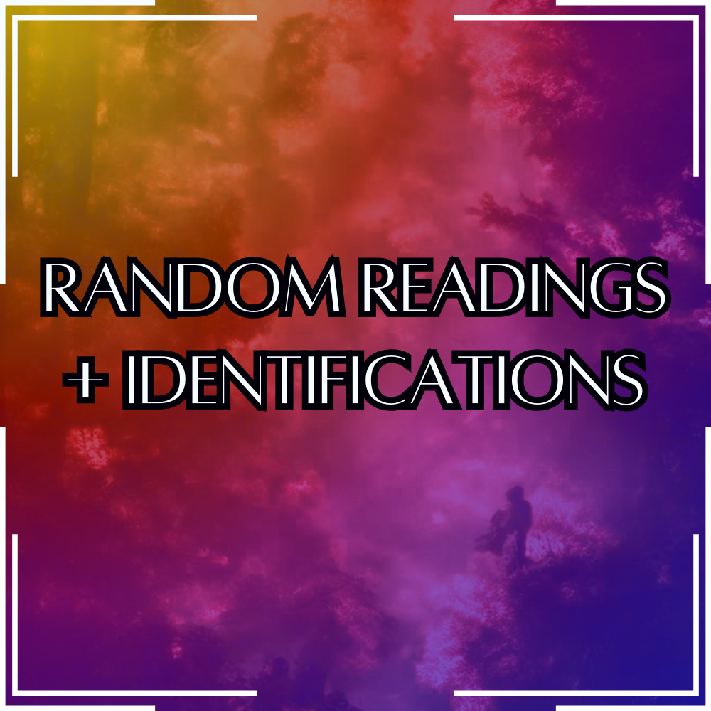 Random Deity / Demon / Entity