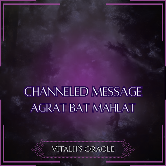 Agrat Bat Mahlat - Direct Channeled Message | 1 Question per Paragraph [1 - 25]