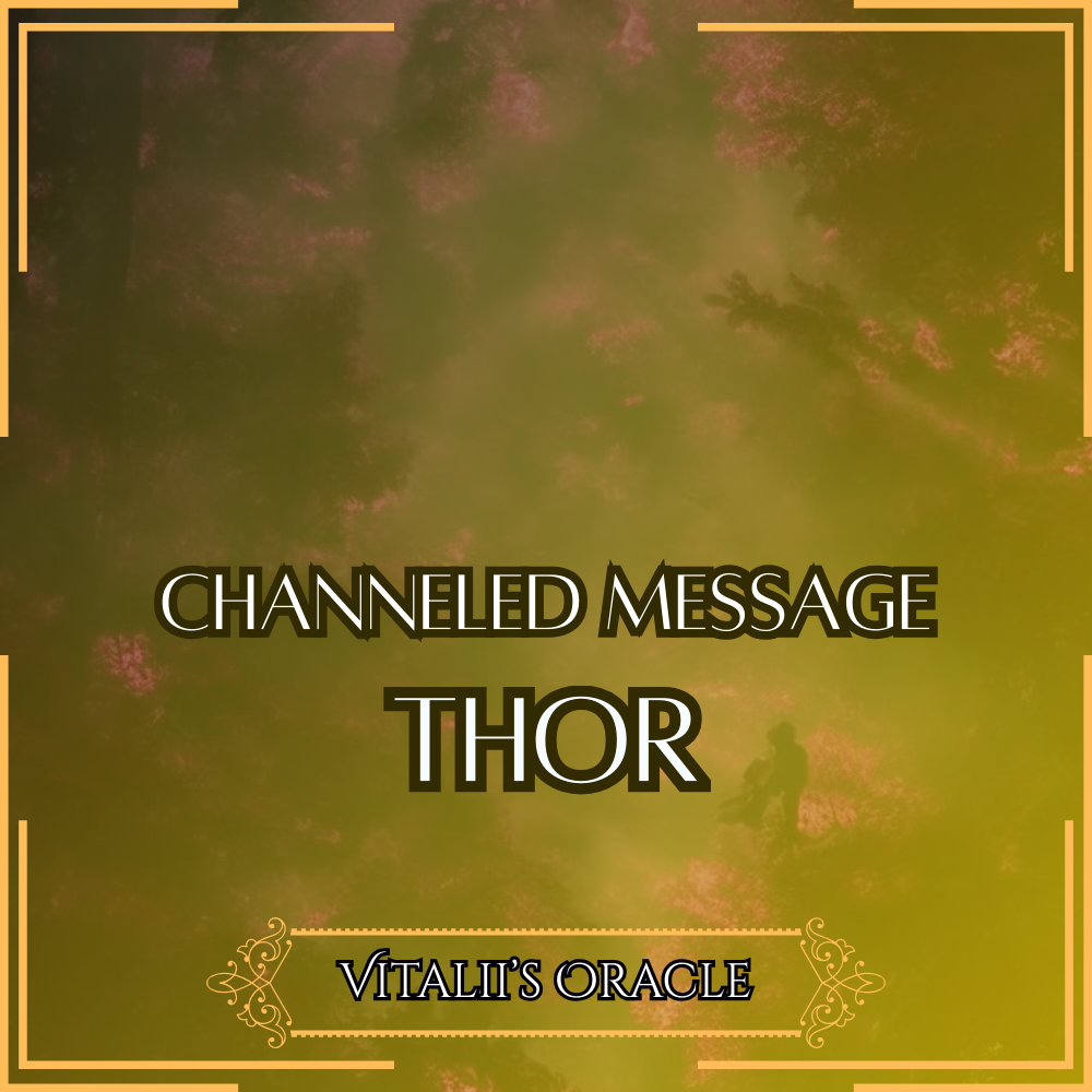 Thor - Direct Channeled Message | 1 Question per Paragraph [1 - 25]
