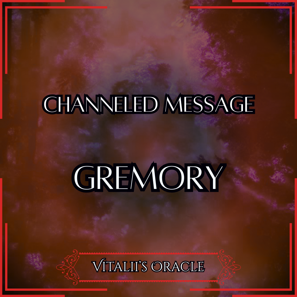 Gremory - Direct Channeled Message | 1 Question per Paragraph [1 - 25]