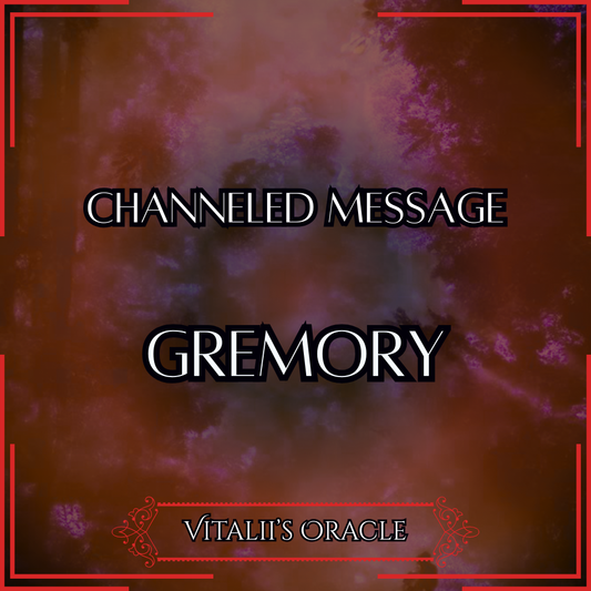 Gremory - Direct Channeled Message | 1 Question per Paragraph [1 - 25]
